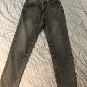 Rue 21 Men's Charcoal Straight Jeans